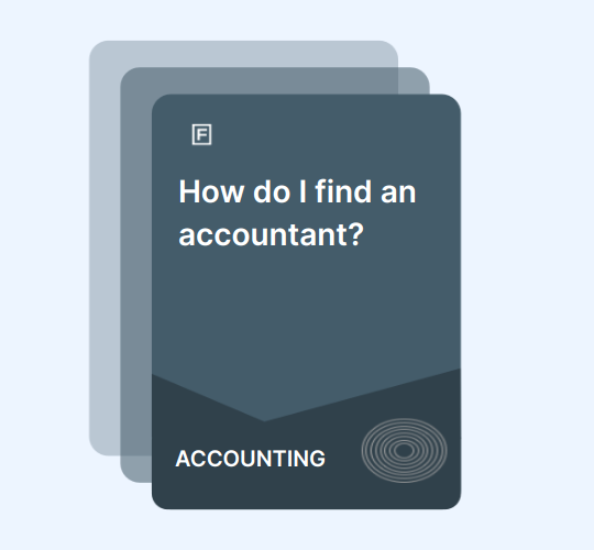 How do I find an accountant? guide