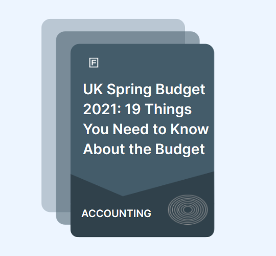 UK Budget 2021 Key Announcements