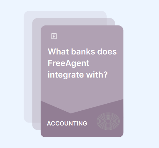 What banks does FreeAgent integrate with? guide