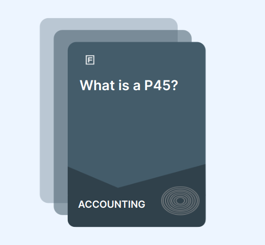 What is a P45? guide