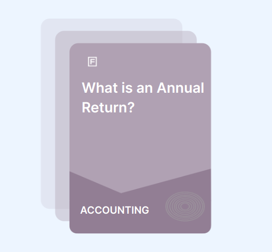 What is an Annual Return? guide