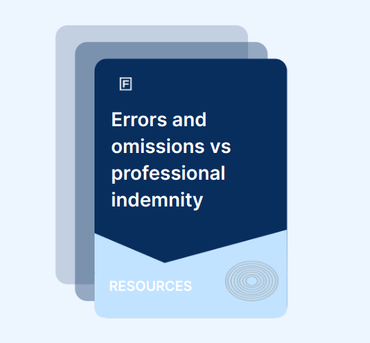 Errors and omissions vs professional indemnity guide
