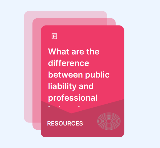 What are the difference between public liability and professional indemnity insurance? guide