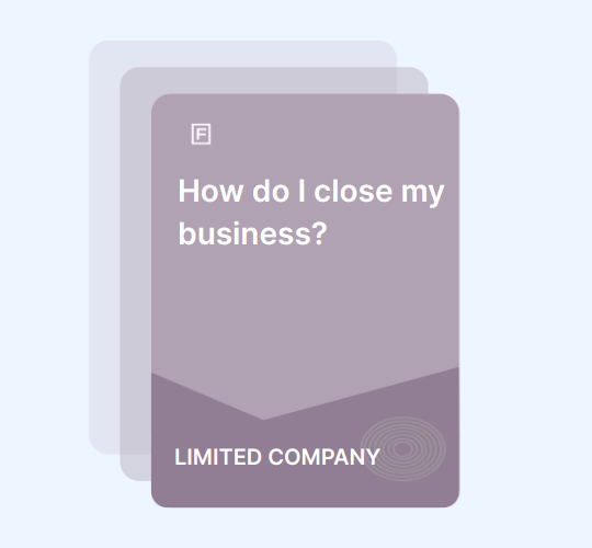 How do I close my business? guide