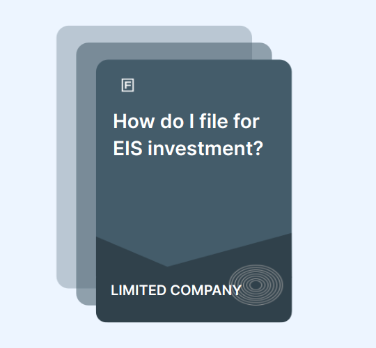 How do I file for EIS investment? guide