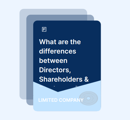 What are the differences between Directors, Shareholders & Employees? guide