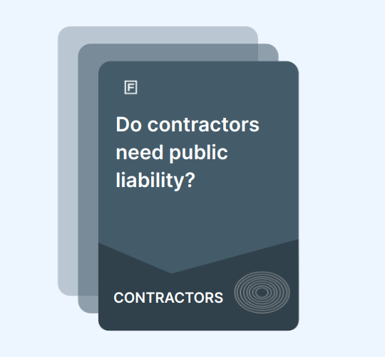 Do contractors need public liability? guide